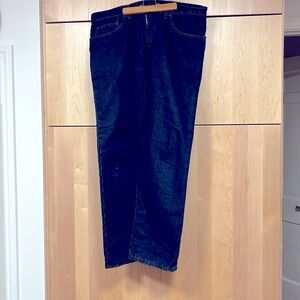 Lee jeans with bonded fleece lining